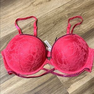 Victoria Secret Shine Cradle Push-up bra Hot Pink